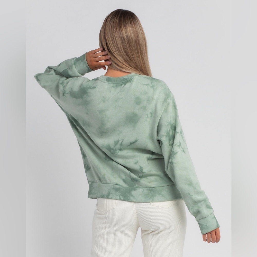 Cat & Jack Teal tie dye long sleeve